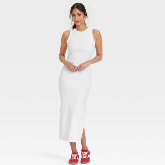 Universal Thread Dresses & Skirts - NWT White Cotton Maxi Dress